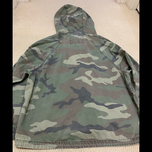 Aritzia TNA Camo Army Hoodie Cotton Jacket Women’s Small - Picture 9 of 10